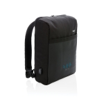 Zaini anti taccheggio con logo con scomparto computer 15'' Comfort color nero vista con logo