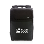 Zaini anti taccheggio con logo con scomparto computer 15'' Comfort vista area di stampa