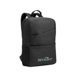 Zaini promozionali con tasche imbottite e porta pc 15,6'' Dynamic color grigio scuro immagine con logo