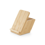 Base ricarica personalizzata con supporto e portapenne in bambù Desk color naturale