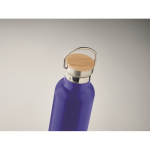 Borraccia termica personalizzata con manico da 750ml Clip Med color blu vista fotografia