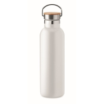 Borraccia termica personalizzata con manico da 750ml Clip Med color bianco