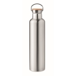 Borracce termiche in acciaio promozionali da 1L Clip Large color argento opaco