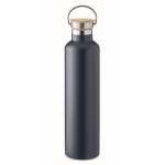 Borracce termiche in acciaio promozionali da 1L Clip Large color blu oltremare