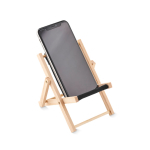 Supporti per cellulari personalizzati sdraio da tavolo DeckChair color nero sesta vista