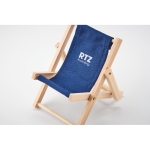 Supporti per cellulari personalizzati sdraio da tavolo DeckChair color blu vista principale