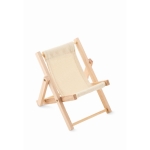 Supporti per cellulari personalizzati sdraio da tavolo DeckChair color beige