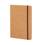 Taccuini con elastico A5 pagine a righe copertina sughero Basic Cork color naturale