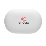 Auriculari della Urban Vitamin con cancellazione del rumore Gilroy color bianco vista con logo