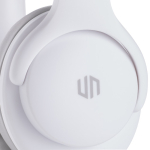 Cuffie bluetooth senza fili con logo della Urban Vitamin Fresno color bianco sesta vista