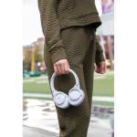 Cuffie bluetooth senza fili con logo della Urban Vitamin Fresno color bianco vista ambiente 3