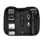 Kit riparazione bici multiattrezzo in custodia promozionale Pro color nero quarta vista