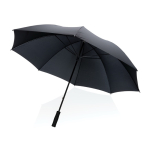 Grande ombrello da golf con logo ecologico anti tormenta Ø130 RPET King color nero quinta vista