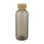 Borracce personalizzate in plastica riciclata 650ml RPET Nature color nero