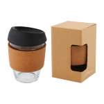 Bicchiere tappo silicone parete singola 360ml Takeaway Cork Grip color nero seconda vista