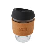 Bicchiere tappo silicone parete singola 360ml Takeaway Cork Grip vista area di stampa