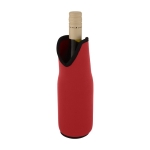 Custodia refrigerante in neoprene che si adatta alla bottiglia Wine color rosso