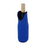 Custodia refrigerante in neoprene che si adatta alla bottiglia Wine color blu reale