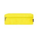 Astuccio in poliestere riciclato 600D da personalizzare Schoolar RPET color giallo prima vista