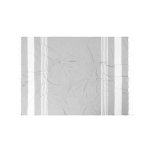 Telo da spiaggia grande 150x210cm in cotone riciclato 140 g/m2 Mat XL color grigio terza vista