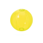 Palla gonfibile da mare personalizzabile in tanti colori Trend color arancione trasparente prima vista