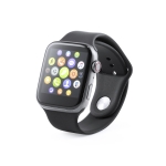 Smartwatch bluetooth personalizzato con quadrante da 1,54'' Square color nero prima vista