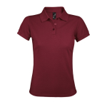 Polo aziendali in poliestere e cotone ringpun 200 g/m² SOL'S Prime color bordò ottava vista
