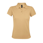 Polo aziendali in poliestere e cotone ringpun 200 g/m² SOL'S Prime color sabbia seconda vista