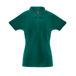 Polo donna aderenti personalizzate tessuto piquet 200g/m² THC Berlin prima vista