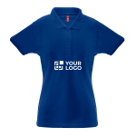 Polo donna aderenti personalizzate tessuto piquet 200g/m² THC Berlin vista principale
