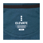Felpa uomo con cappuccio in cotone e poliestere 300 g/m² Elevate Life color azzurro ciano vista dettaglio 3