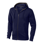 Felpa uomo con cappuccio in cotone e poliestere 300 g/m² Elevate Life color blu mare