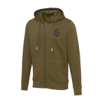 Felpa uomo con cappuccio in cotone e poliestere 300 g/m² Elevate Life vista con stampa serigrafica