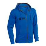 Felpa uomo con cappuccio in cotone e poliestere 300 g/m² Elevate Life vista area di stampa