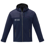 Giacca softshell da uomo in jersey, TPU e pile 360 g/m² Elevate Life vista area di stampa