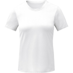 Tshirt tecnica cool fit donna in poliestere 105g/m² Elevate Essentials color bianco seconda vista frontale