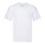 T-shirt con scollo a V in cotone pettinato da 140g/m² Fruit of the Loom
