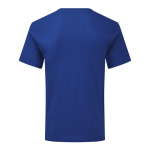 T-shirt con scollo a V in cotone pettinato da 140g/m² Fruit of the Loom seconda vista