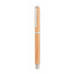 Roller in bambù con cappuccio e dettagli cromati inchiostro blu Bamboo