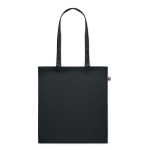 Colorate borse cotone personalizzate  140 g/m2 Recycled Cotton Colors color nero sesta vista