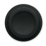 Bicchiere asporto doppio strato tappo antifuga 300ml TakeAway Minimal color nero