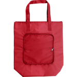 Borsa termica logo ripiegabile alluminio interno manici lunghi Fresh color rosso seconda vista