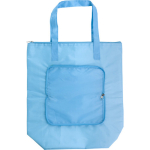Borsa termica logo ripiegabile alluminio interno manici lunghi Fresh color azzurro prima vista