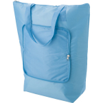 Borsa termica logo ripiegabile alluminio interno manici lunghi Fresh color azzurro seconda vista