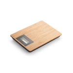 Bilancia da cucina digitale fino a 5 kg con finitura in legno Bake color naturale