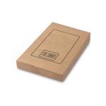 Bilancia da cucina digitale fino a 5 kg con finitura in legno Bake color naturale con scatola