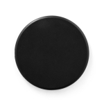 Caricatore wireless rotondo ultrapiatto personalizzato da 10W Slim color nero prima vista