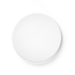 Caricatore wireless rotondo ultrapiatto personalizzato da 10W Slim color bianco prima vista