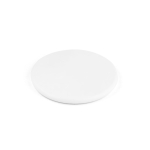 Caricatore wireless rotondo ultrapiatto personalizzato da 10W Slim color bianco