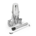 Set da cocktail con shaker da 750ml e altri accessori in acciaio Sommelier vista principale